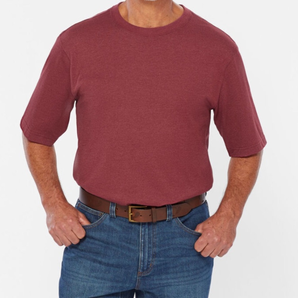 DULUTH men’s Longtail T Relaxed Fit Short Sleeve T-Shirt